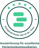 Dr. Flex Zertifikat – Auszeichnung für exzellente Patientenkommunikation und einfache Terminvereinbarung